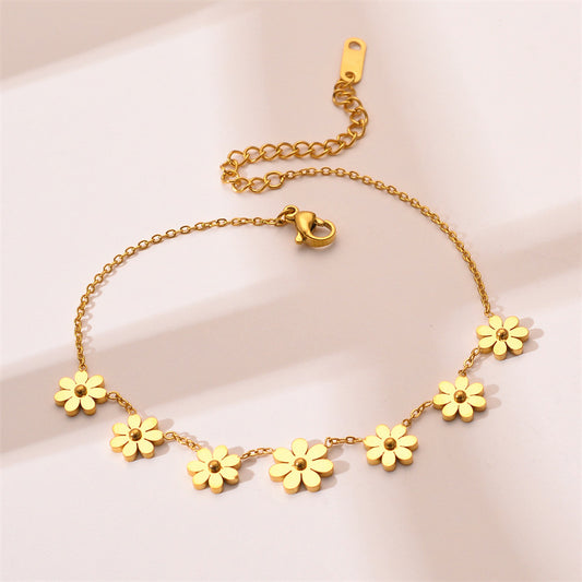 Trendy Little Daisy Design Versatile Bracelet