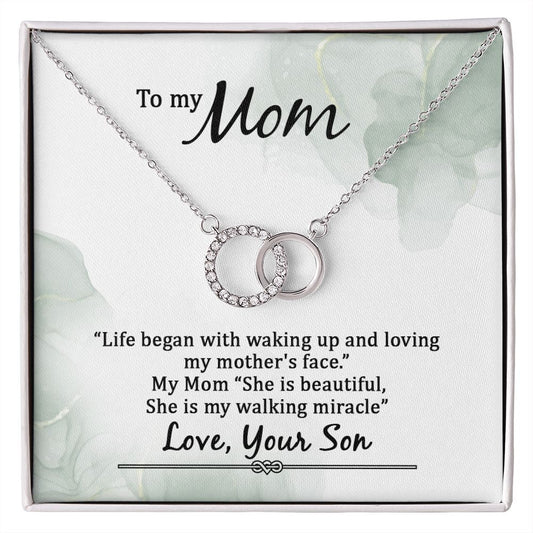 My mom Perfect Pair Necklace