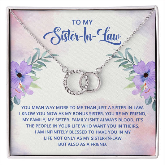 Sister-in-law Perfect Pair Necklace